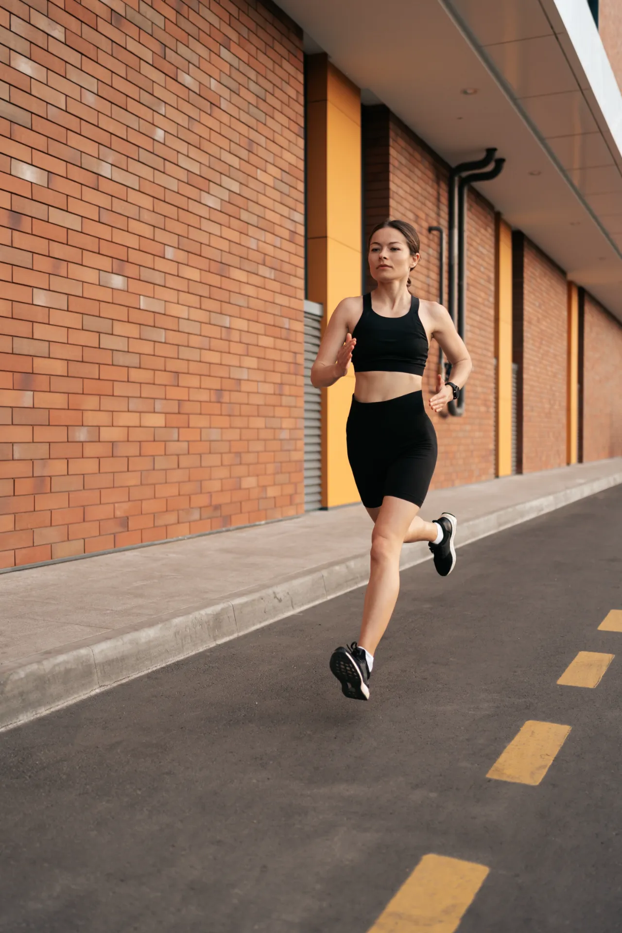 Woman enjoying an active lifestyle outdoors